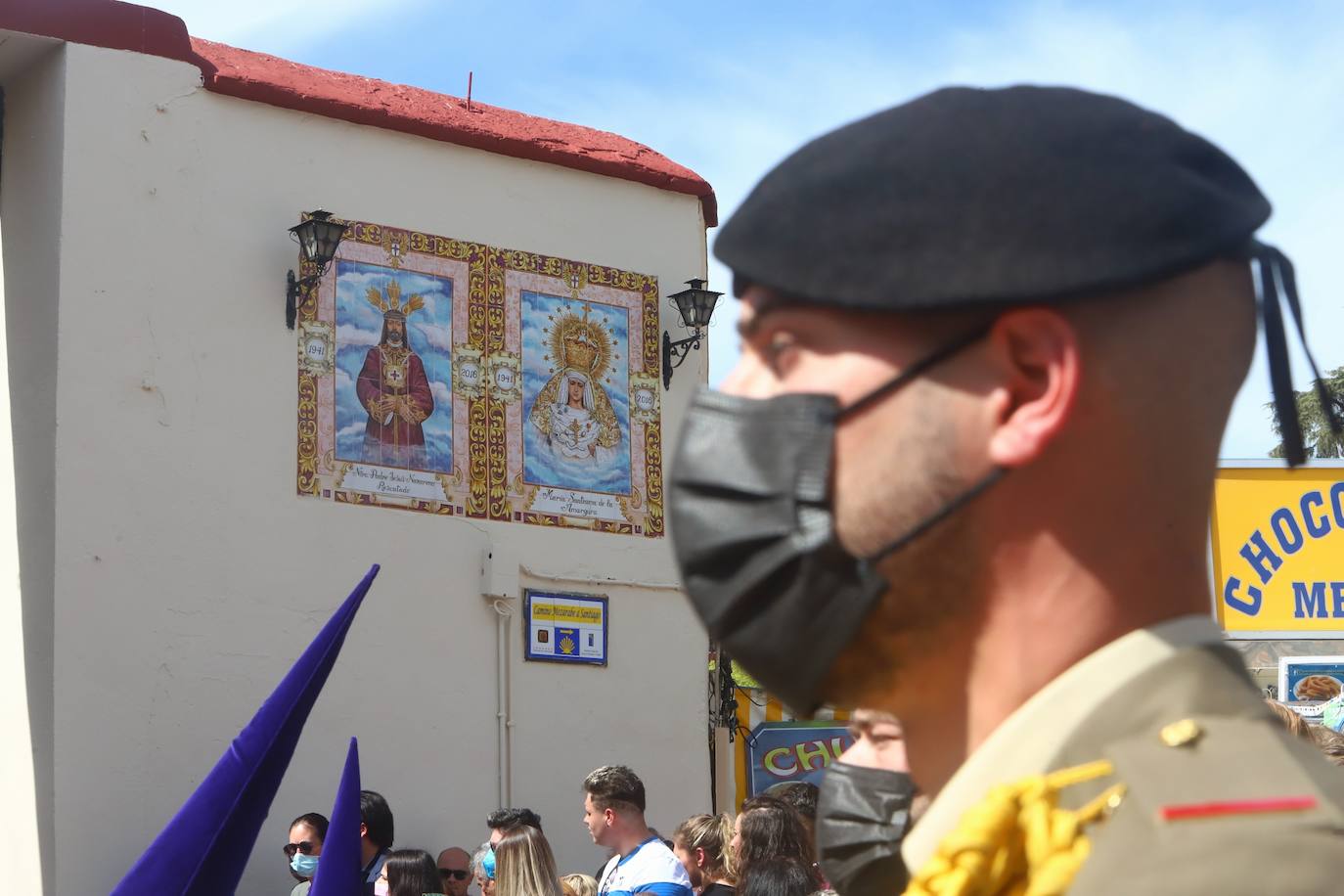 El imágenes, el Rescatado reparte su gracia el Domingo de Ramos en Córdoba