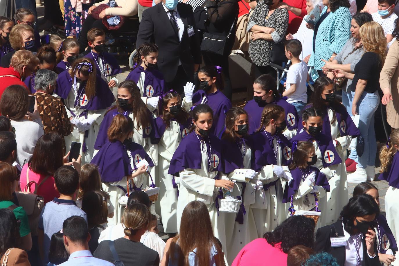 El imágenes, el Rescatado reparte su gracia el Domingo de Ramos en Córdoba