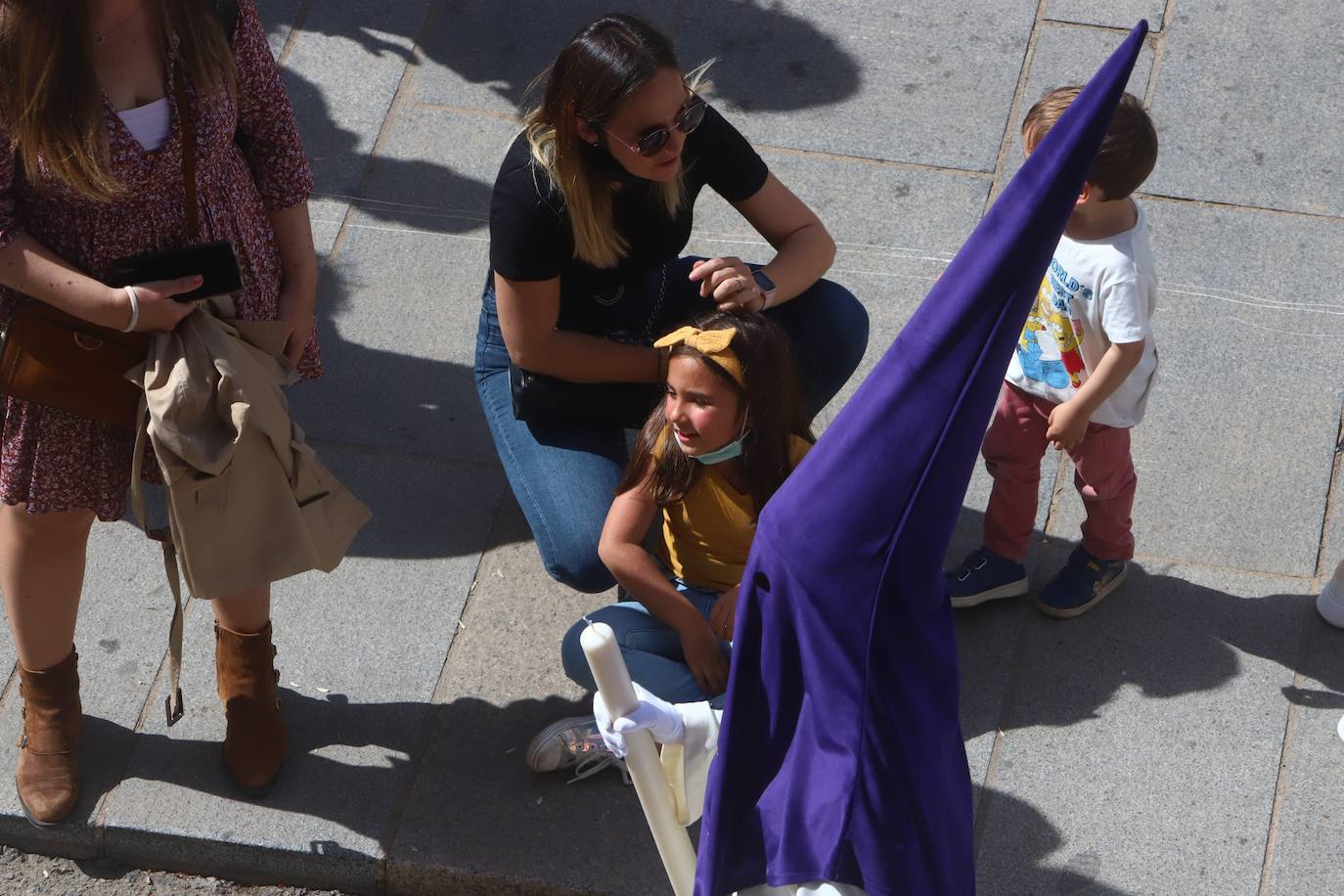 El imágenes, el Rescatado reparte su gracia el Domingo de Ramos en Córdoba