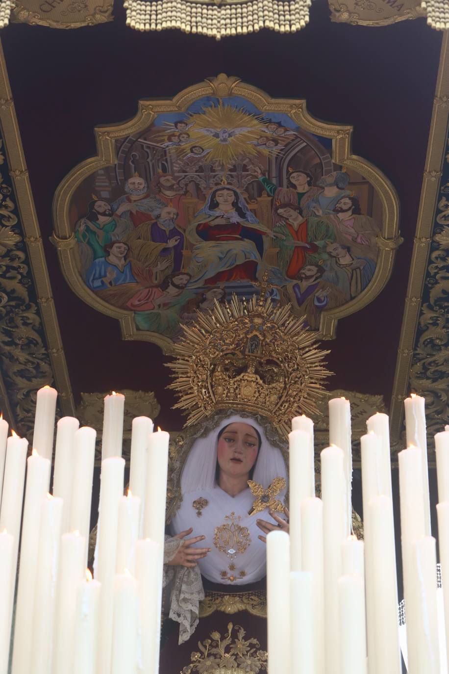 Lunes Santo | El bello desafío en Córdoba de la Vera Cruz a la lluvia, en imágenes