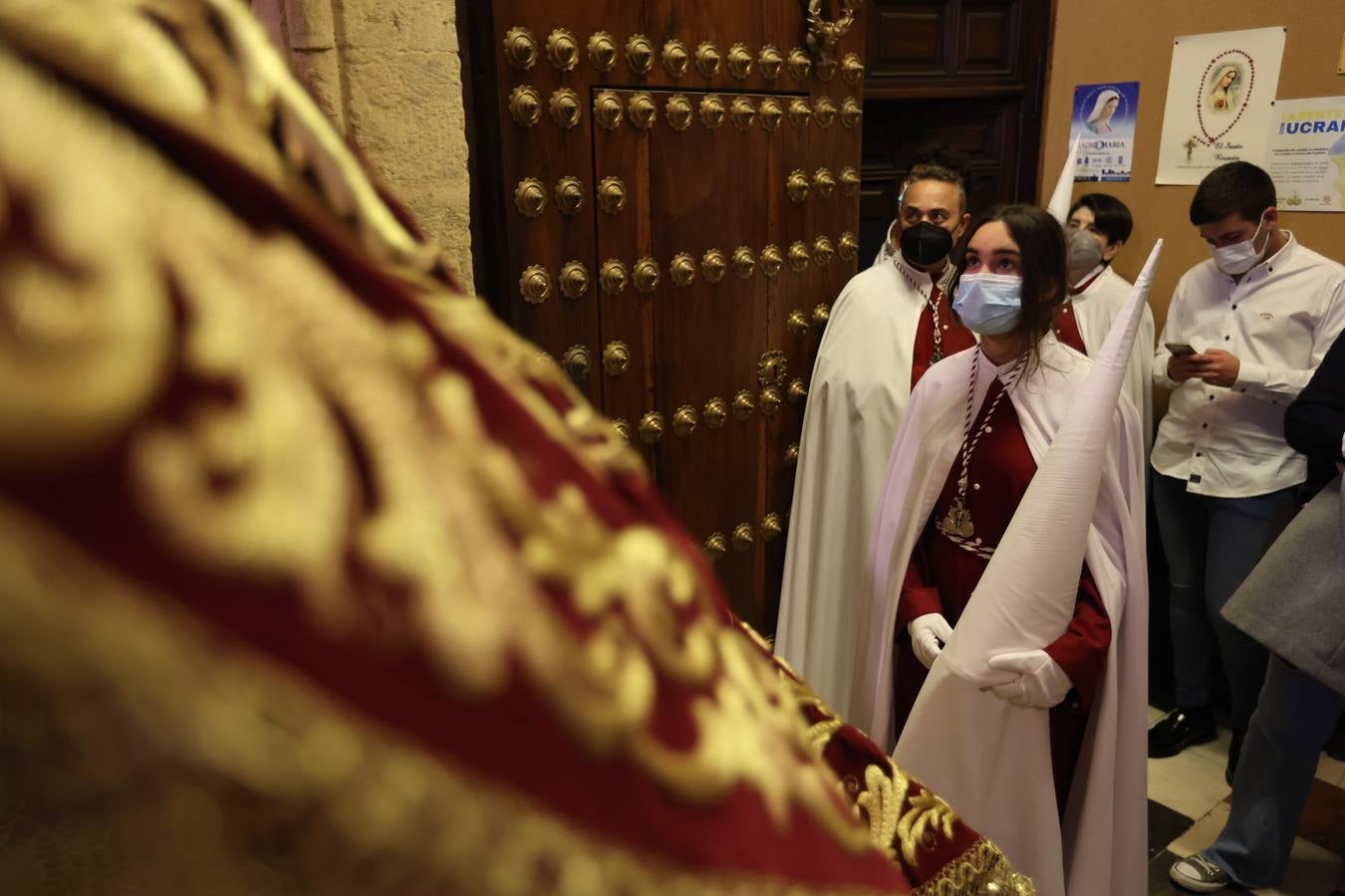 Lunes Santo | Tristeza en San Nicolás, la lluvia impide la salida de la Sentencia