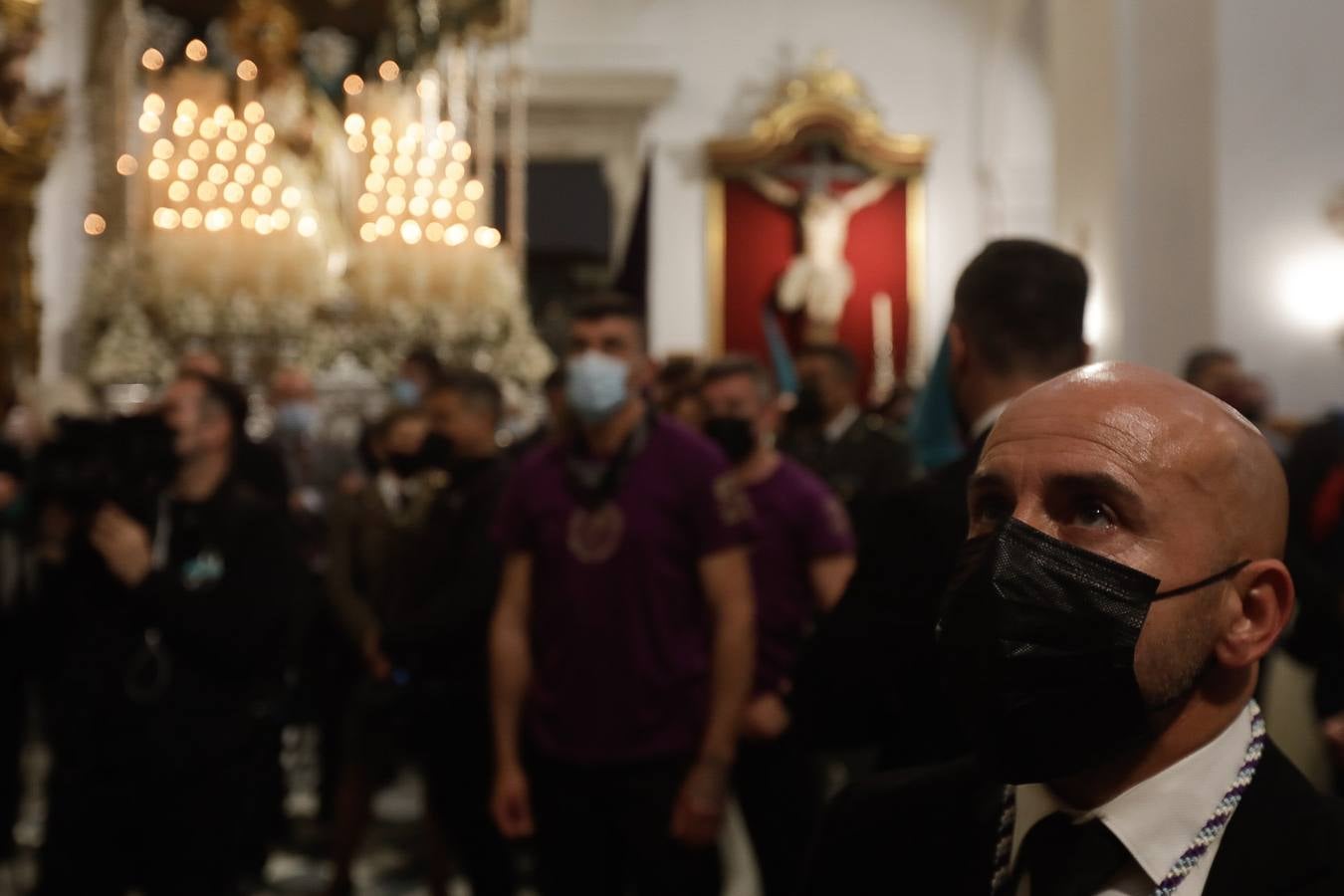 Fotos: La hermandad de El Prendimiento en el Lunes Santo de Cádiz