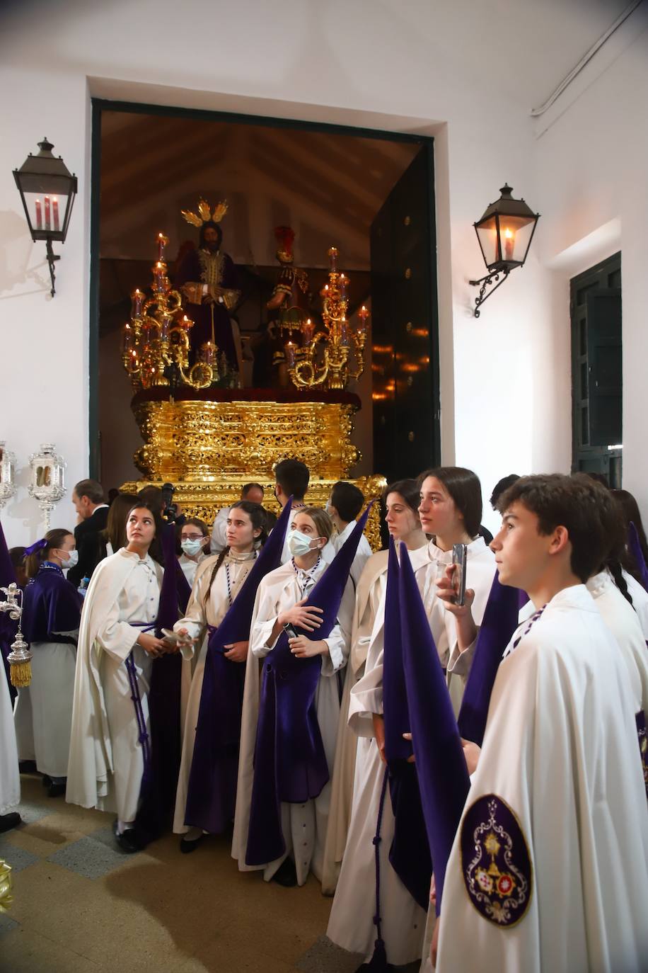 Martes Santo | La pena del Císter de Córdoba tras la suspensión, en imágenes