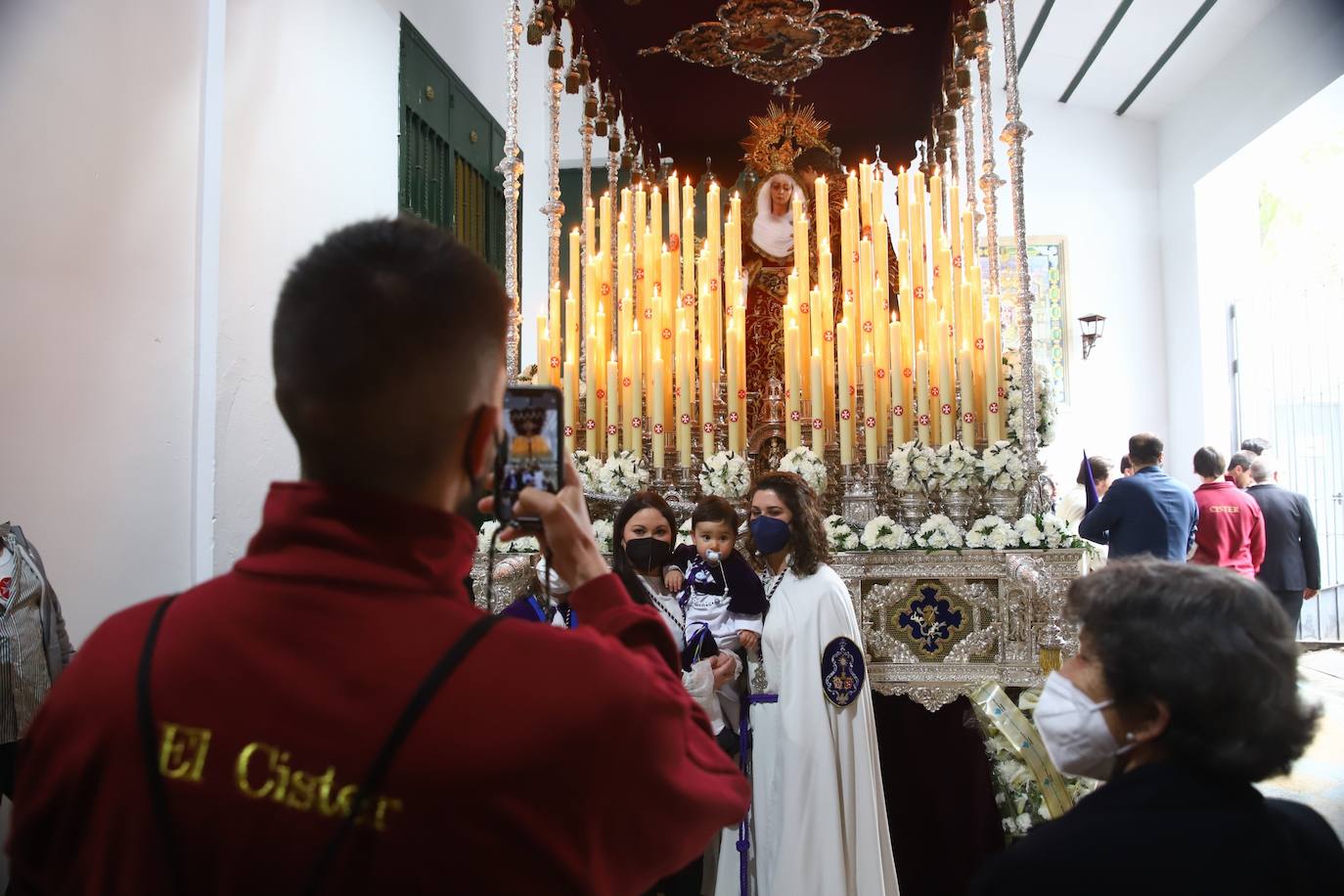 Martes Santo | La pena del Císter de Córdoba tras la suspensión, en imágenes