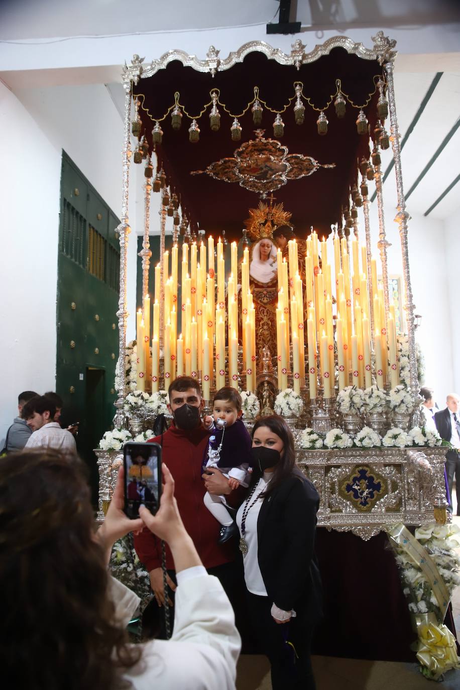 Martes Santo | La pena del Císter de Córdoba tras la suspensión, en imágenes