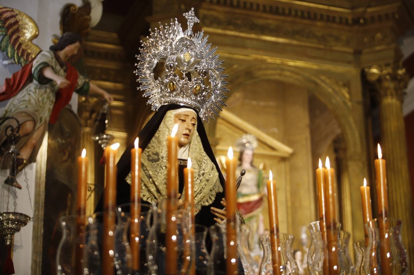 En imágenes, la tarde más amarga sin la imagen del Cristo de la Universitaria por Córdoba