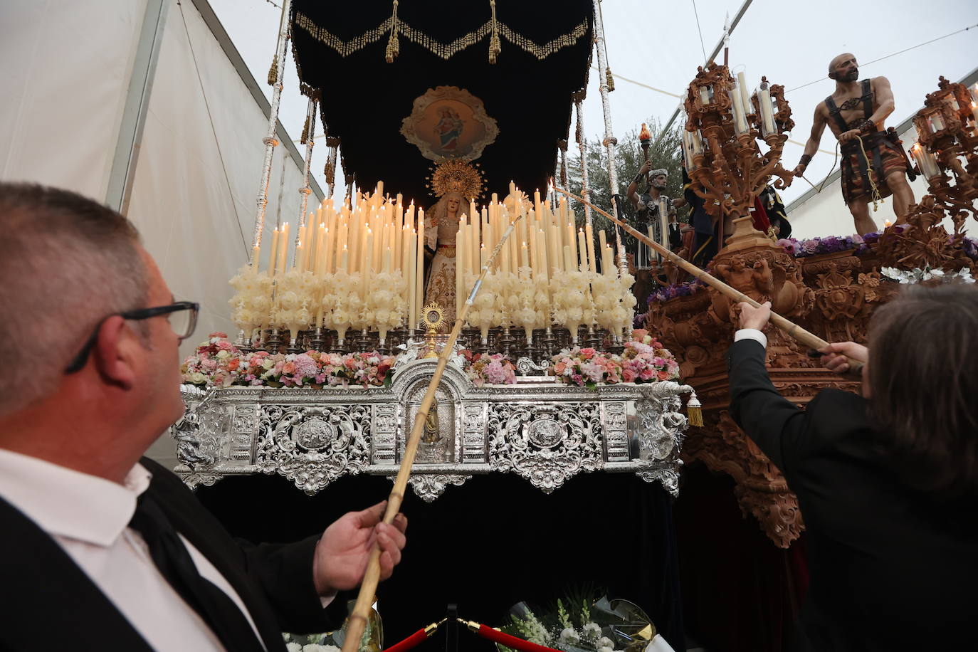 Martes Santo | El dolor del Prendimiento de Córdoba al no poder procesionar, en imágenes