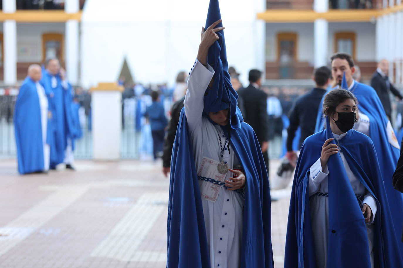 Martes Santo | El dolor del Prendimiento de Córdoba al no poder procesionar, en imágenes