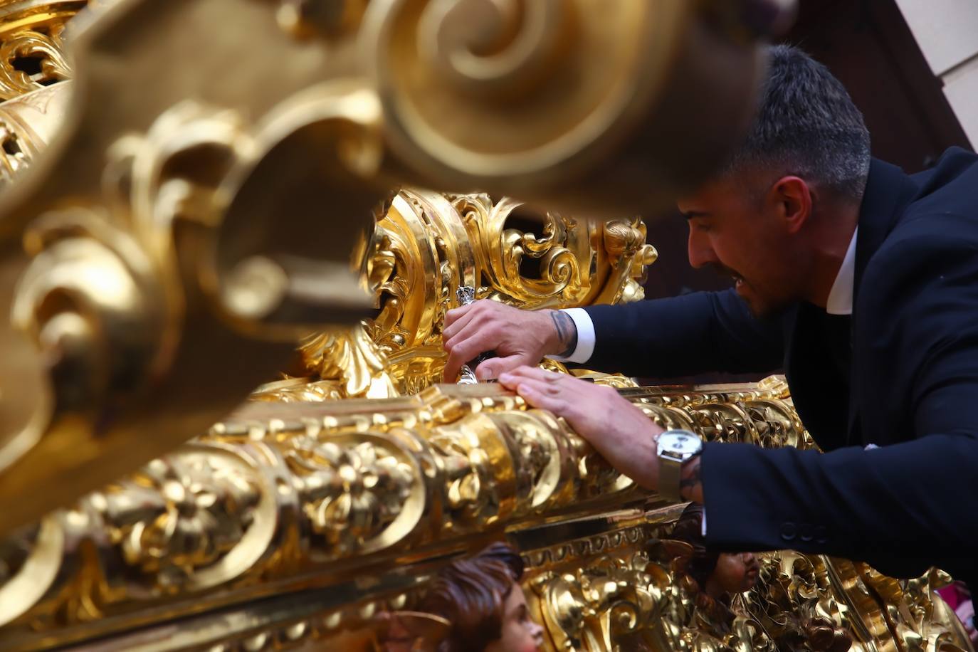 Miércoles Santo | La bella salida del Calvario de Córdoba, en imágenes