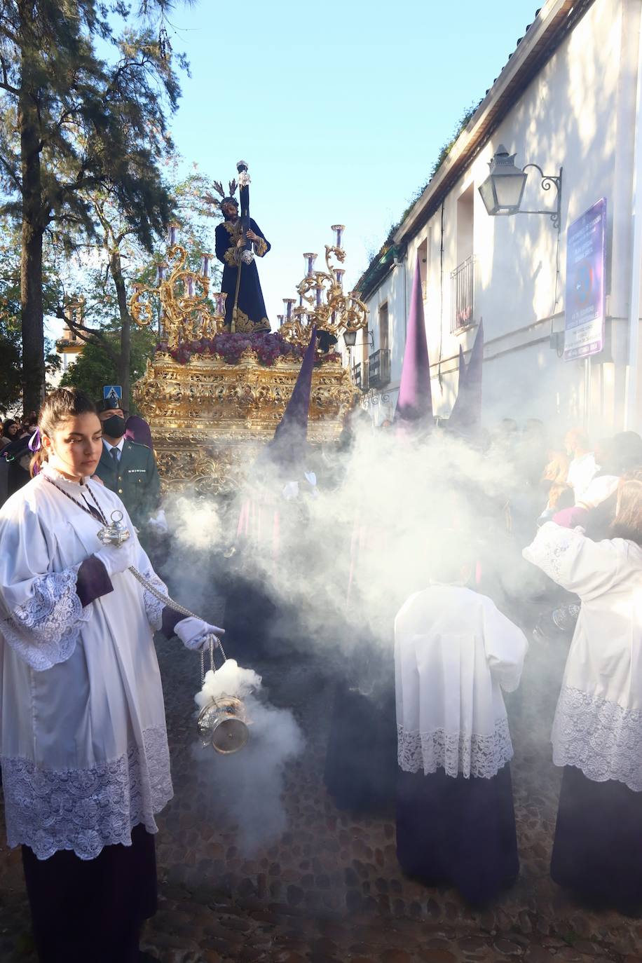 Miércoles Santo | La bella salida del Calvario de Córdoba, en imágenes