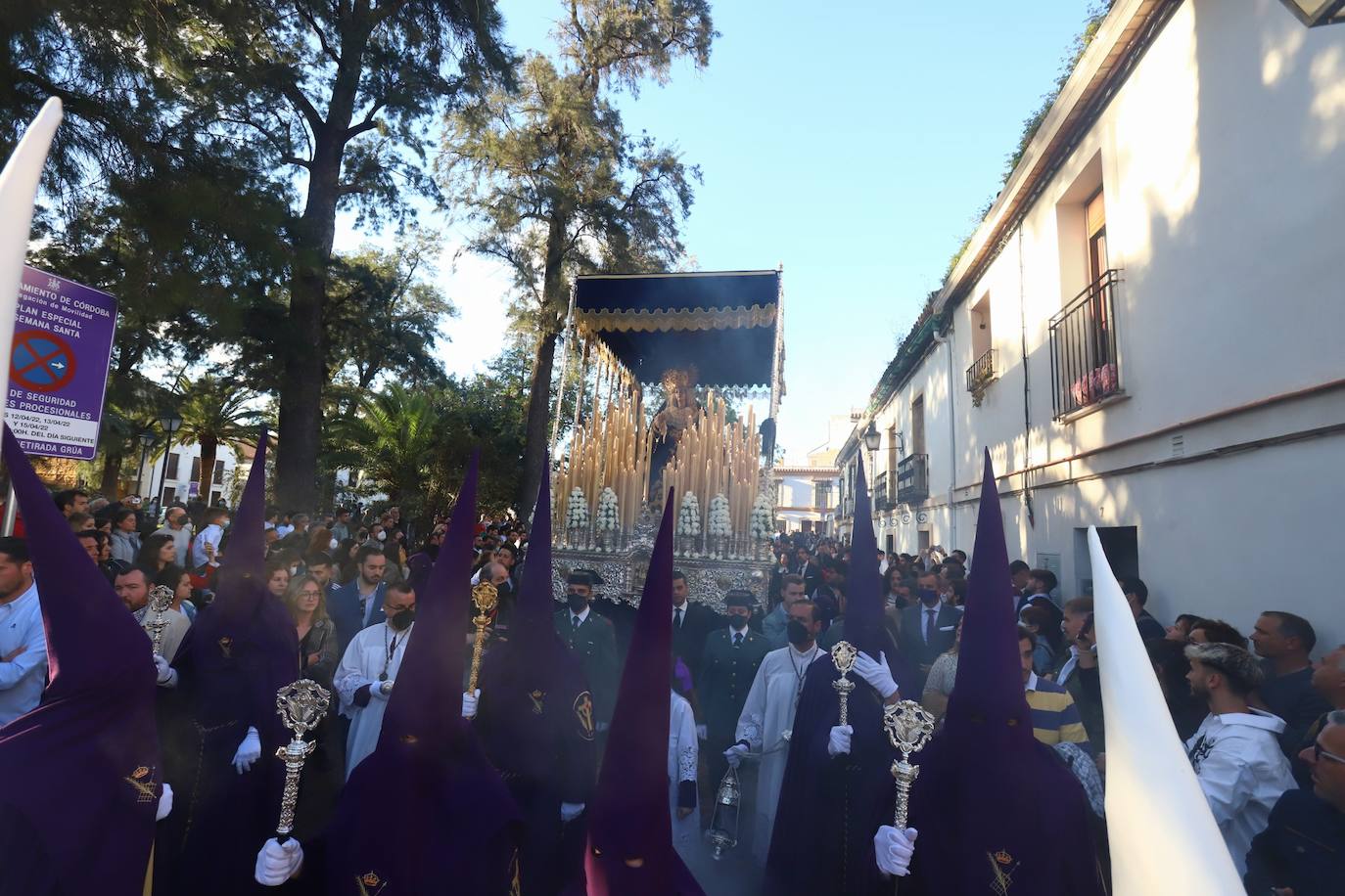 Miércoles Santo | La bella salida del Calvario de Córdoba, en imágenes