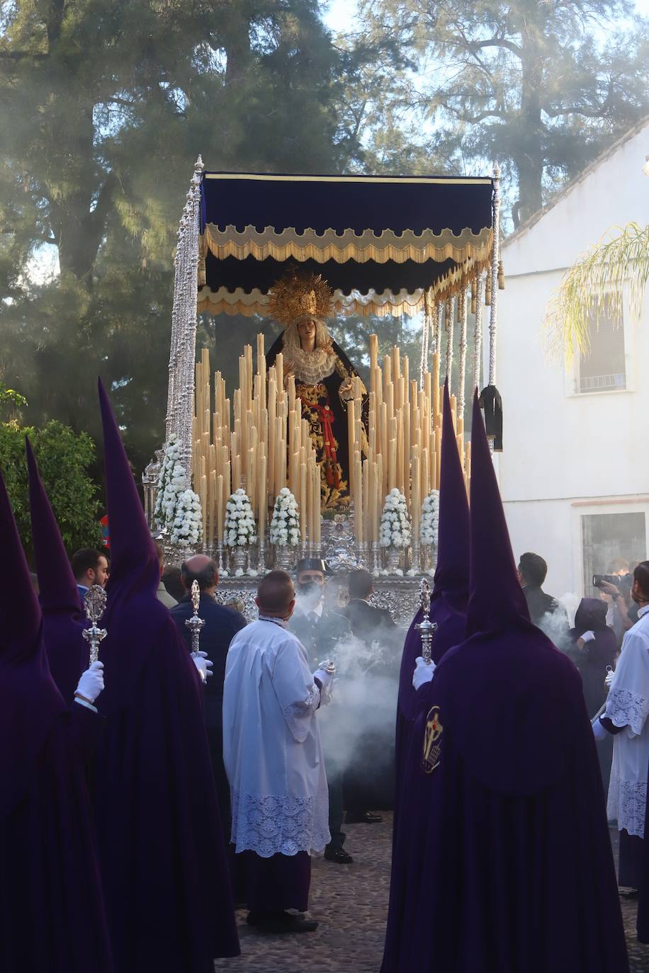 Miércoles Santo | La bella salida del Calvario de Córdoba, en imágenes