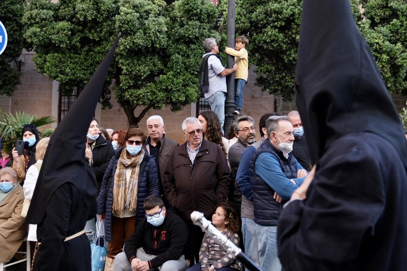 Fotos: la Hermandad del Caminito recorre las calles de Cádiz este Miércoles Santo