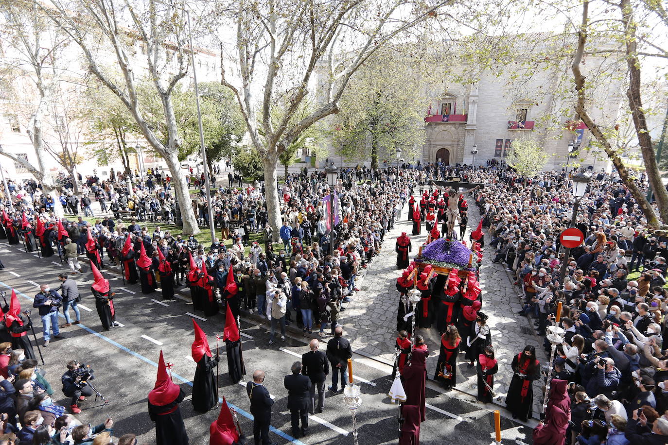 Procesión del Santísimo Cristo de la Luz de Valladolid. 