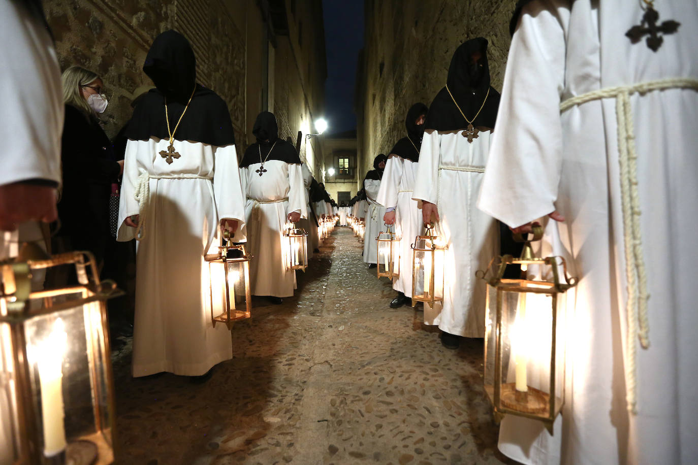 Miércoles Santo en Toledo: procesiones del Cristo de la Humildad y Cristo Redentor