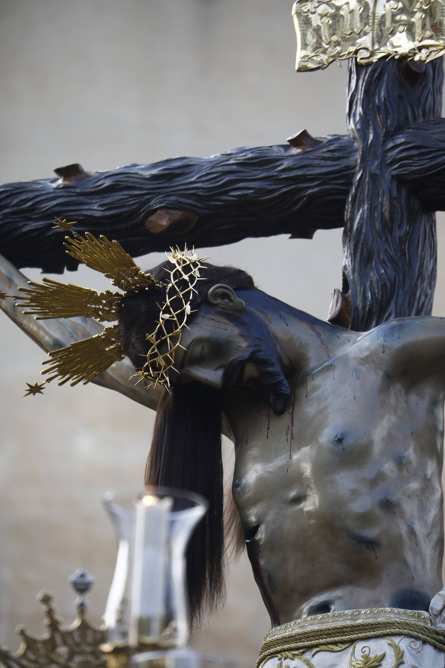 Jueves Santo | La popular procesión del Cristo de Gracia de Córdoba, en imágenes