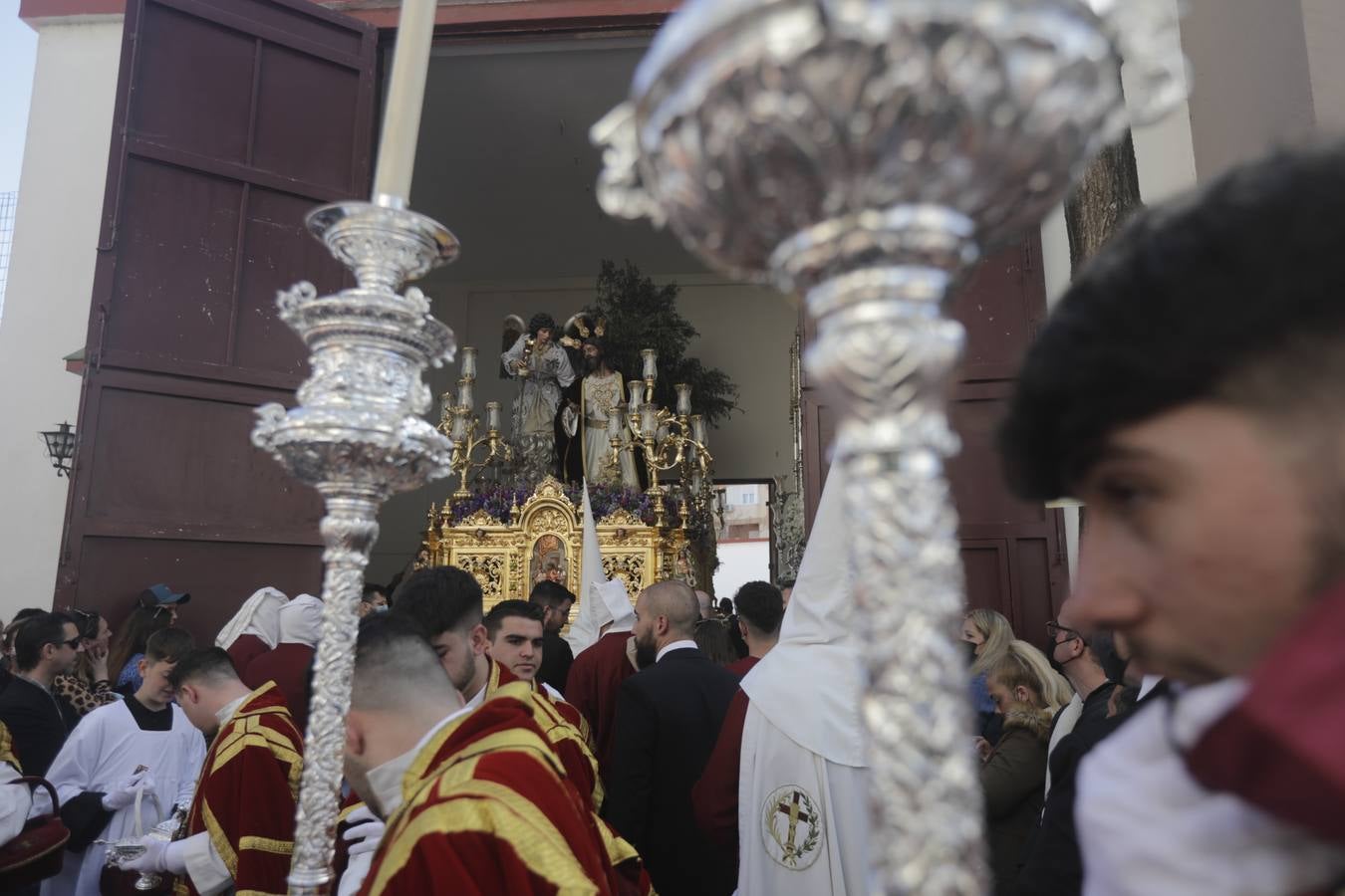 Fotos: El Huerto, el Jueves Santo en la Semana Santa de Cádiz 2022