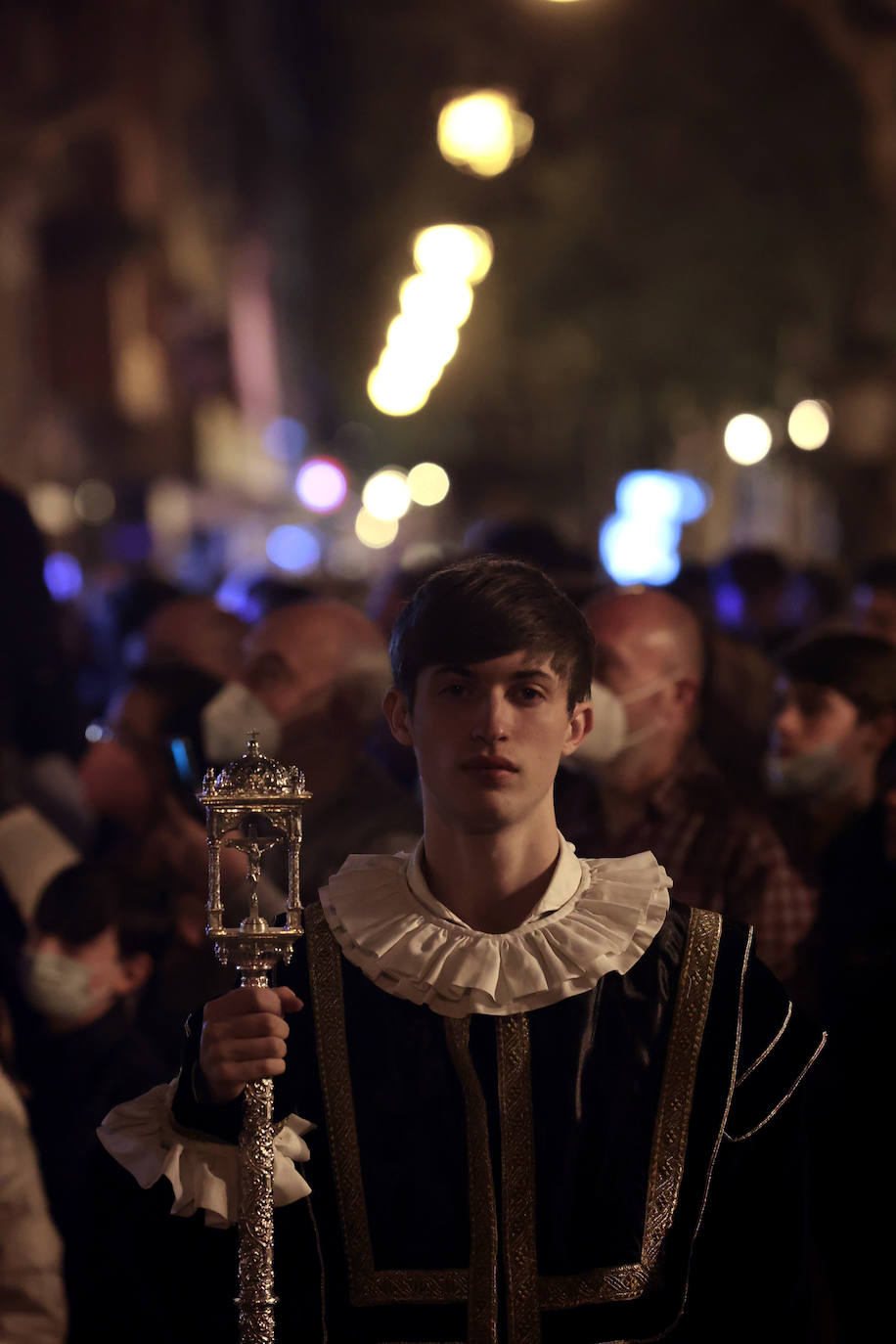 El intimismo de la procesión de la Buena Muerte de Córdoba, en imágenes