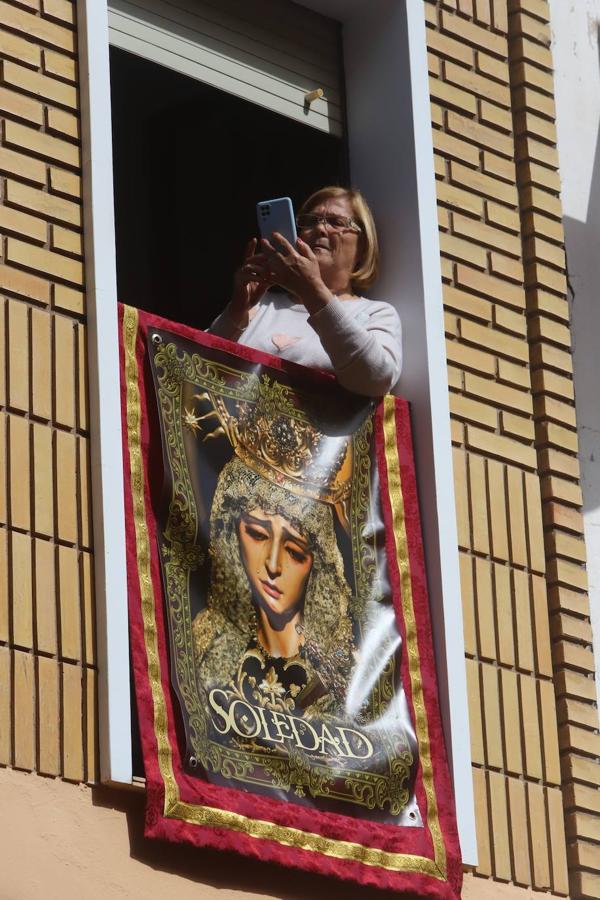 Viernes Santo | La vibrante procesión de la Soledad de Córdoba, en imágenes