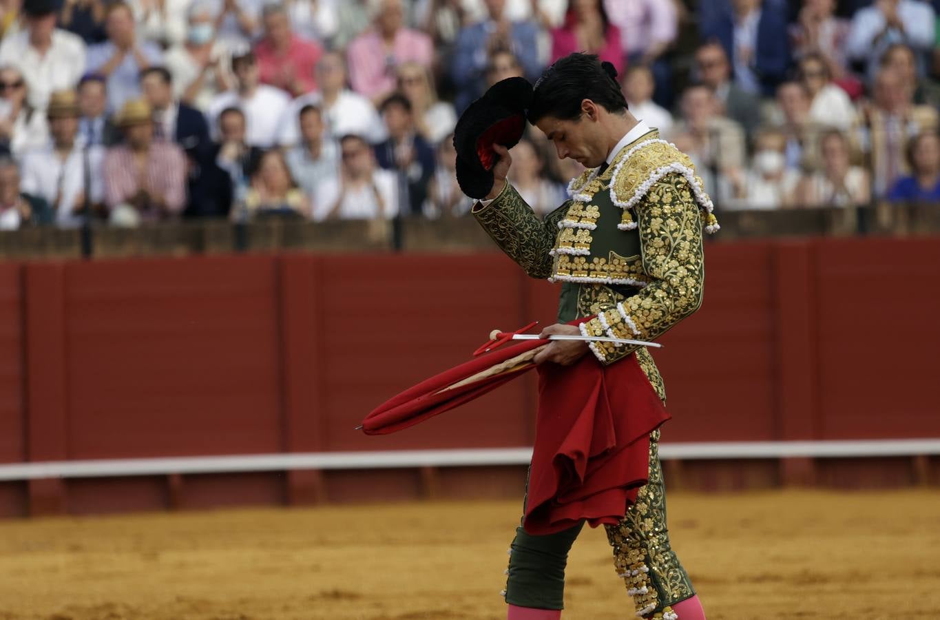 Corrida del Domingo de Resurrección en Sevilla con Morante de la Puebla, Juan Ortega y Pablo Aguado. JUAN FLORES