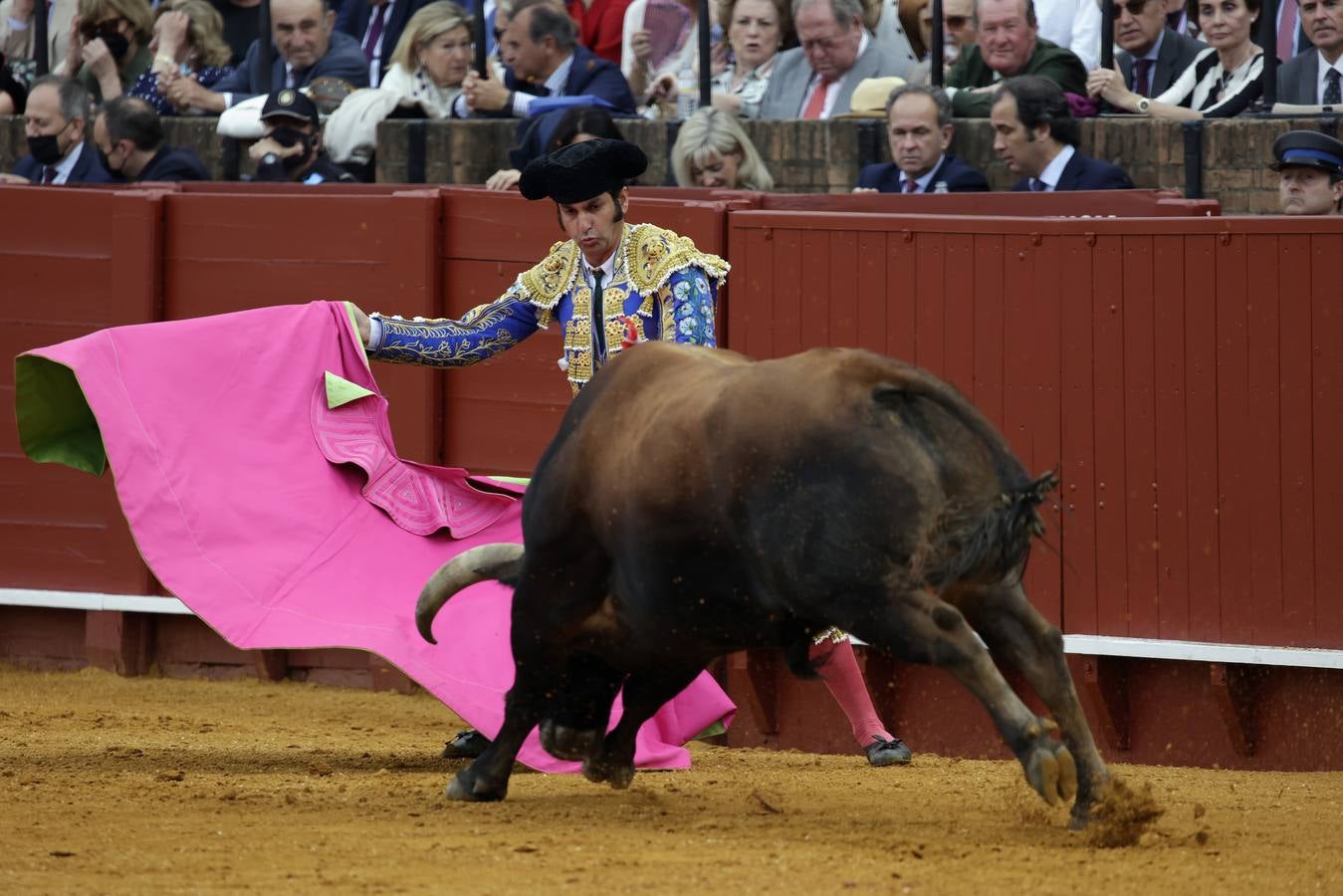 Corrida del Domingo de Resurrección en Sevilla con Morante de la Puebla, Juan Ortega y Pablo Aguado. JUAN FLORES