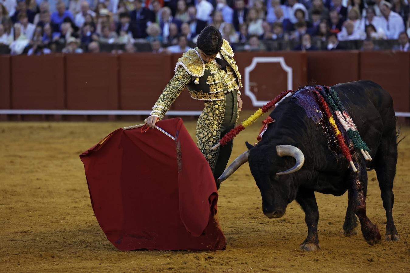 Corrida del Domingo de Resurrección en Sevilla con Morante de la Puebla, Juan Ortega y Pablo Aguado. JUAN FLORES