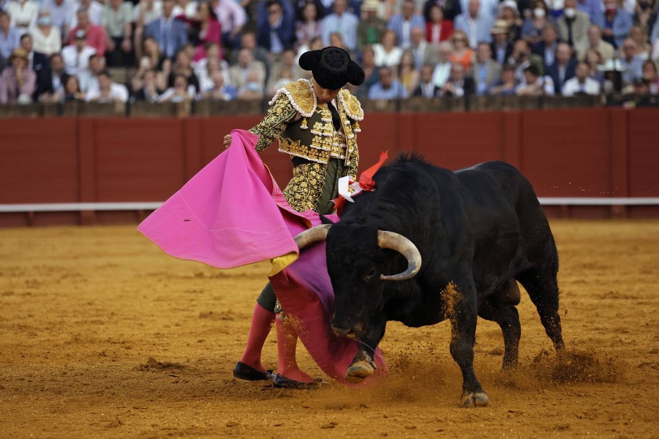 Corrida del Domingo de Resurrección en Sevilla con Morante de la Puebla, Juan Ortega y Pablo Aguado. JUAN FLORES