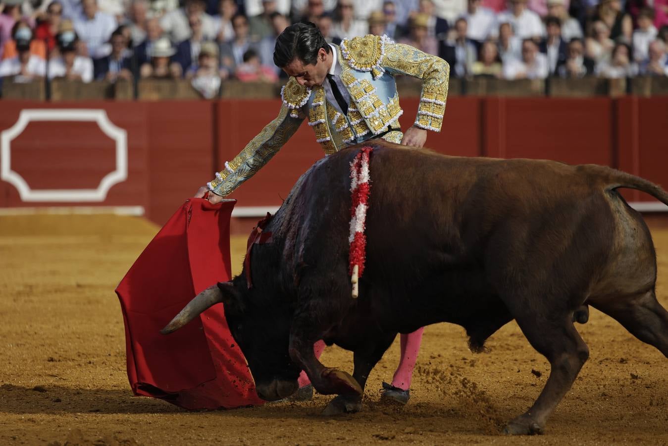 Corrida del Domingo de Resurrección en Sevilla con Morante de la Puebla, Juan Ortega y Pablo Aguado. JUAN FLORES