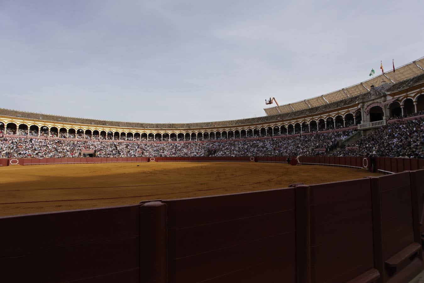 Corrida del Domingo de Resurrección en Sevilla con Morante de la Puebla, Juan Ortega y Pablo Aguado. JUAN FLORES