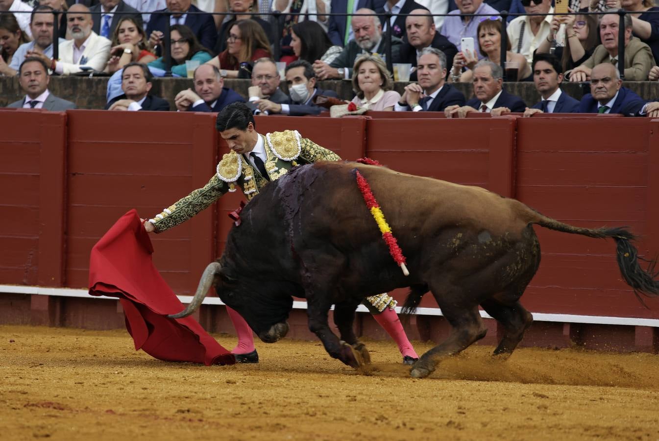 Corrida del Domingo de Resurrección en Sevilla con Morante de la Puebla, Juan Ortega y Pablo Aguado. JUAN FLORES