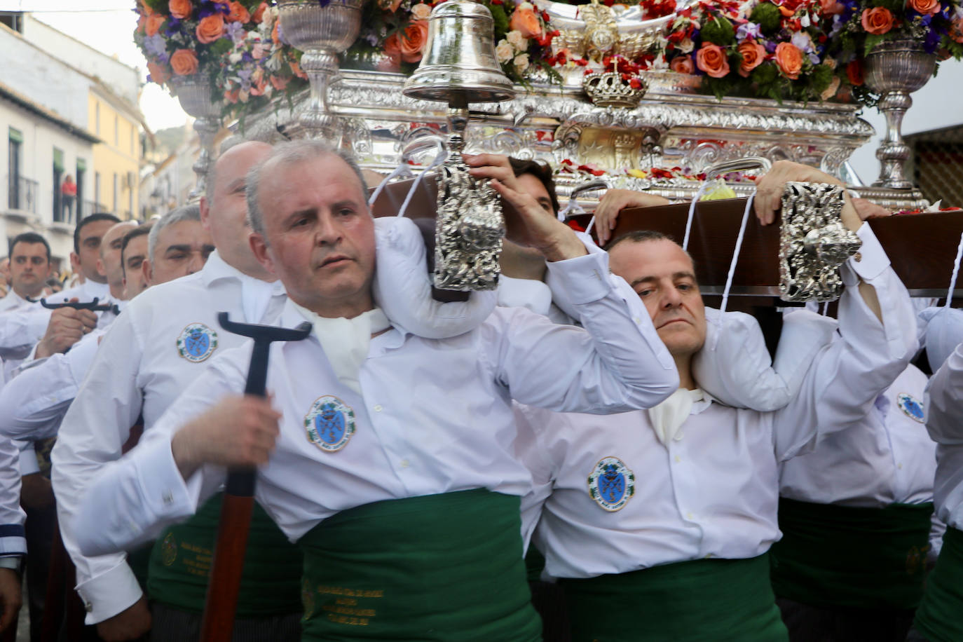 La multitudinaria romería de Bajada de la Virgen de Araceli a Lucena, en imágenes