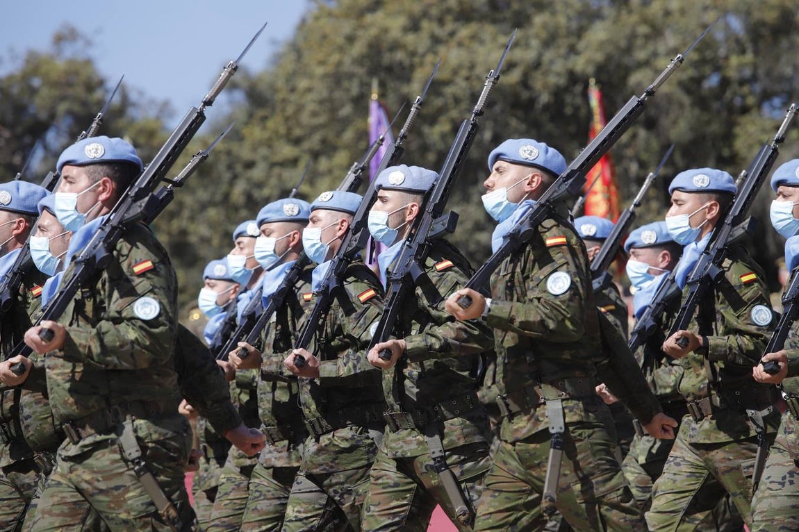 La emocionante despedida de la Bri X de Cerro Muriano en su misión a Líbano, en imágenes
