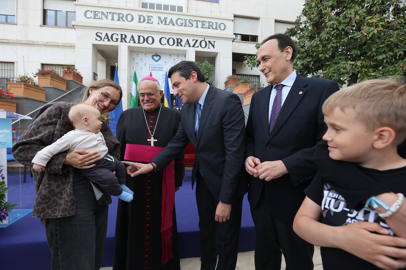 En imágenes, el proyecto de apoyo educativo a familias de Ucrania de Sagrado Corazón en Córdoba