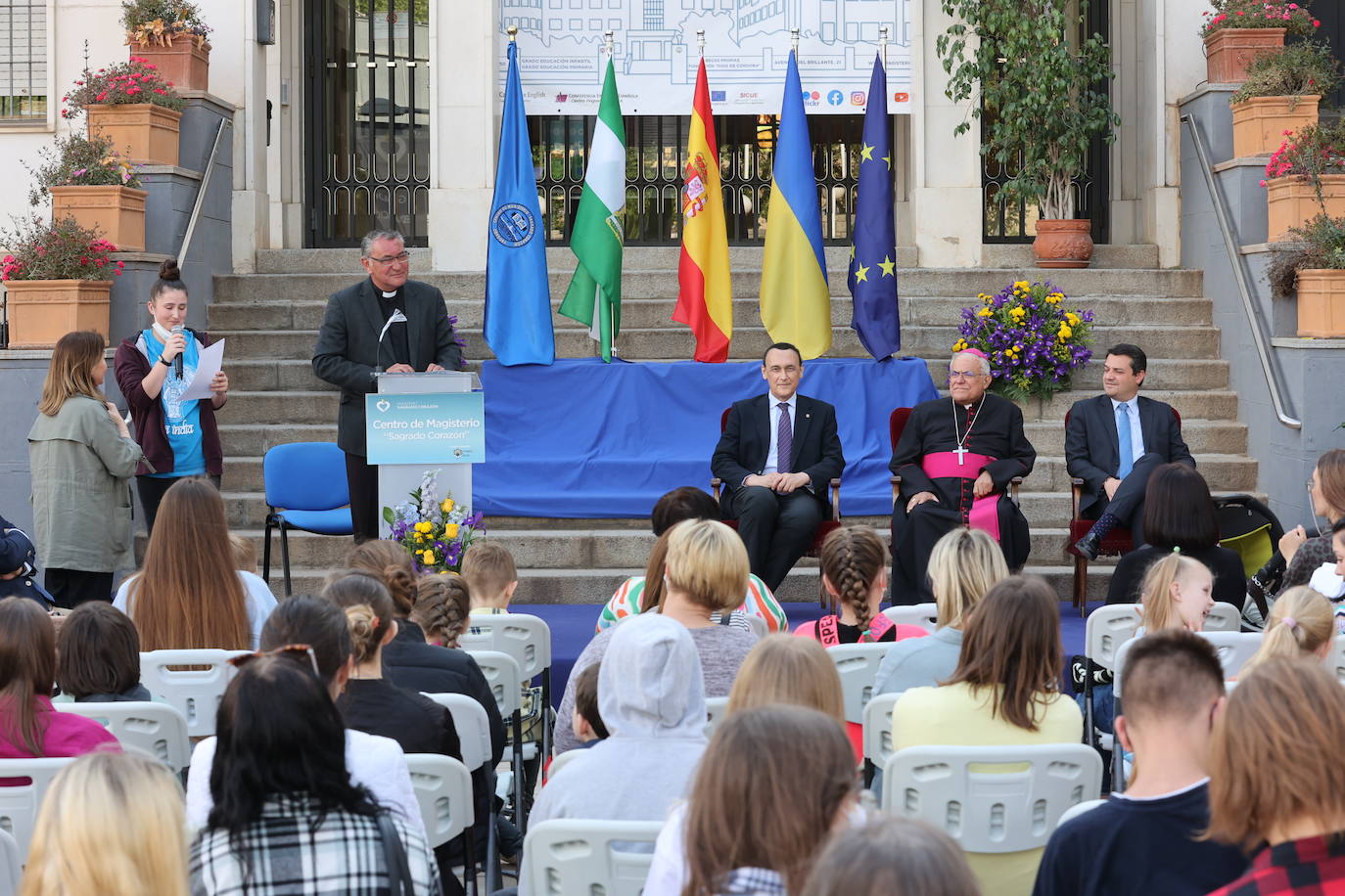 En imágenes, el proyecto de apoyo educativo a familias de Ucrania de Sagrado Corazón en Córdoba