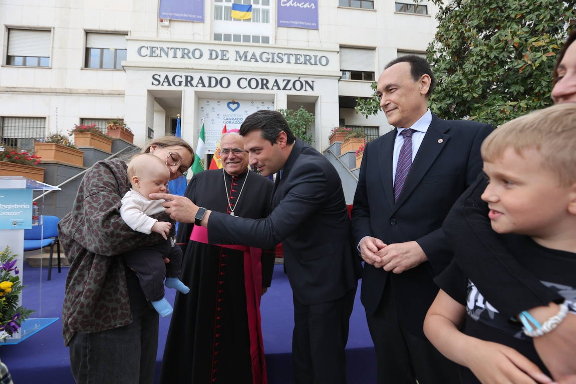 En imágenes, el proyecto de apoyo educativo a familias de Ucrania de Sagrado Corazón en Córdoba