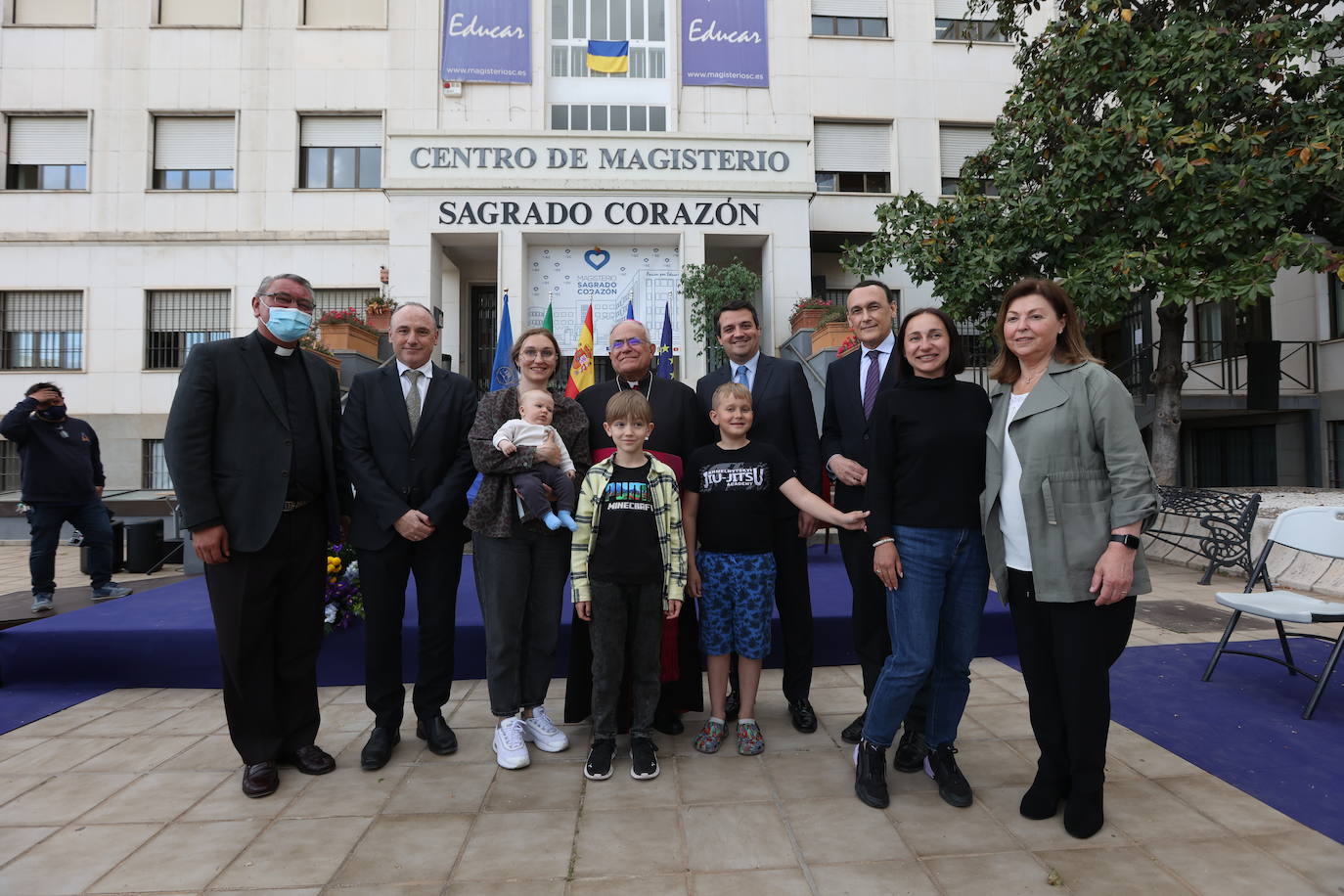 En imágenes, el proyecto de apoyo educativo a familias de Ucrania de Sagrado Corazón en Córdoba