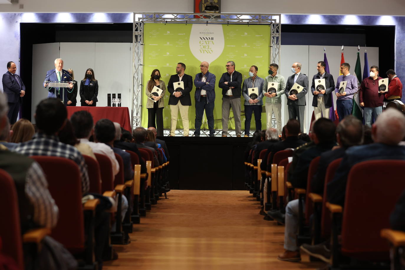 La inauguración oficial de la Cata del Vino en Córdoba, en imágenes