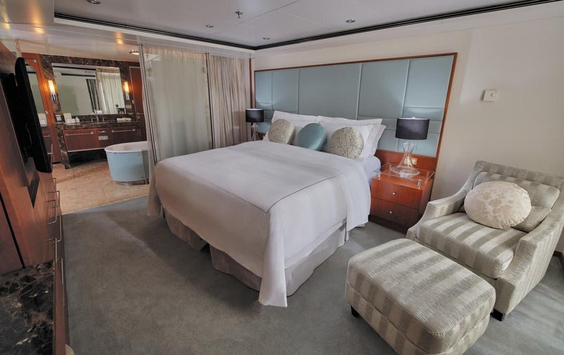 Fotos: Así son las instalaciones del crucero &#039;Seven Seas Voyager&#039; atracado en Cádiz