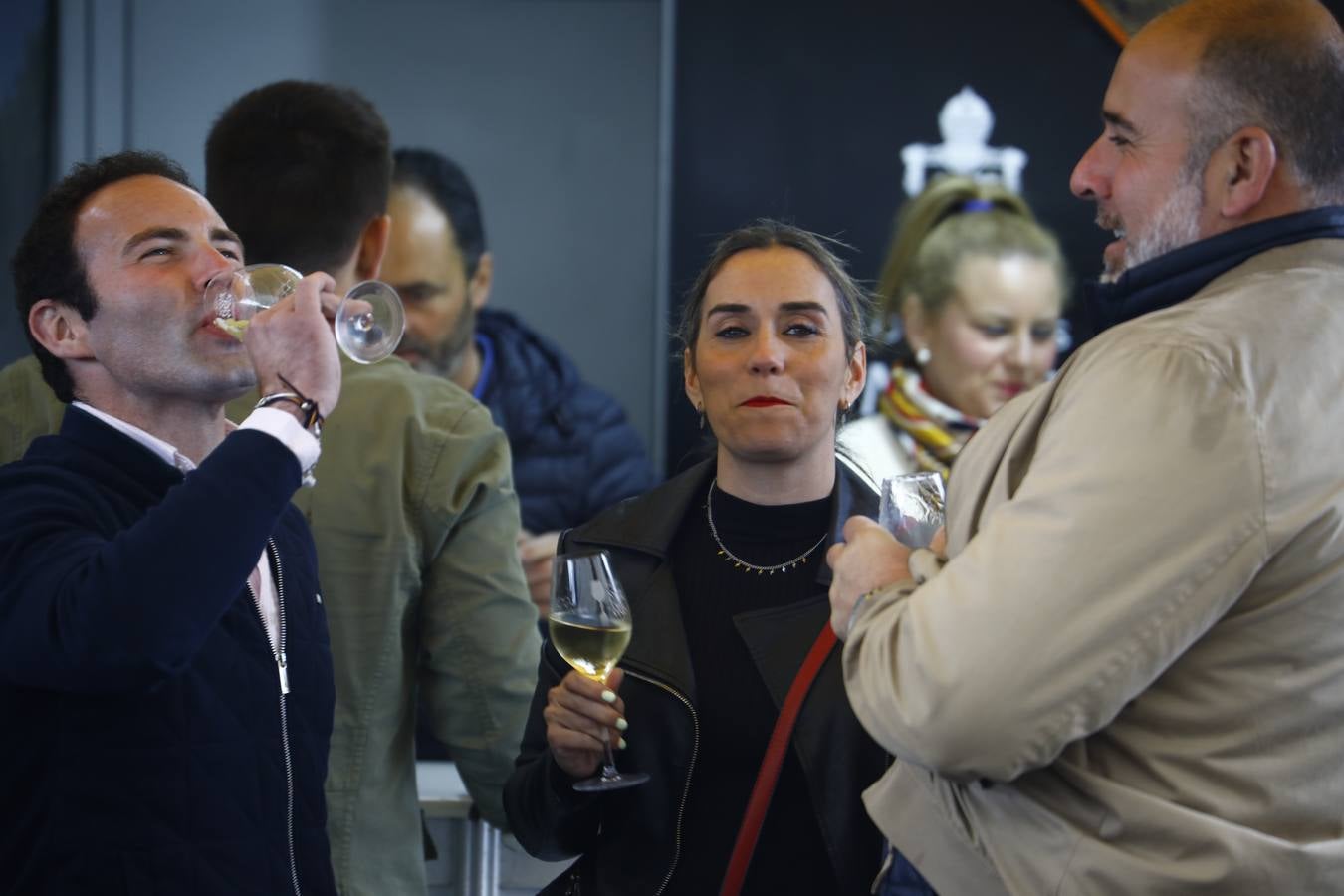 El frío y la lluvia no pueden con la Cata del Vino de Córdoba