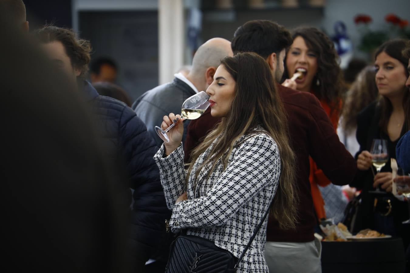 El frío y la lluvia no pueden con la Cata del Vino de Córdoba