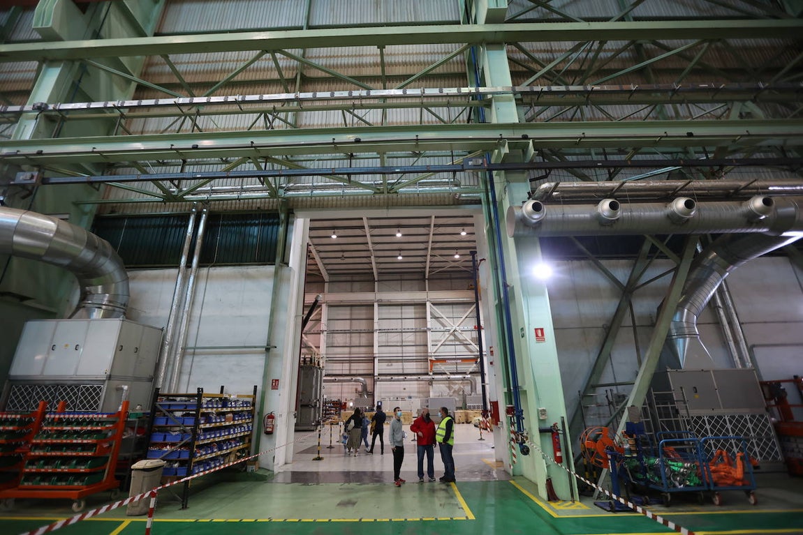 El trabajo en Hitachi, la antigua ABB en Córdoba, en imágenes