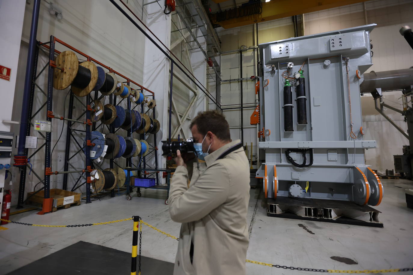 El trabajo en Hitachi, la antigua ABB en Córdoba, en imágenes