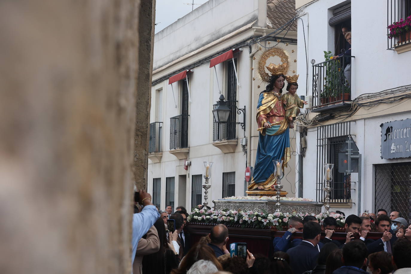 El regreso de María Auxiliadora a su santuario de Córdoba, en imágenes