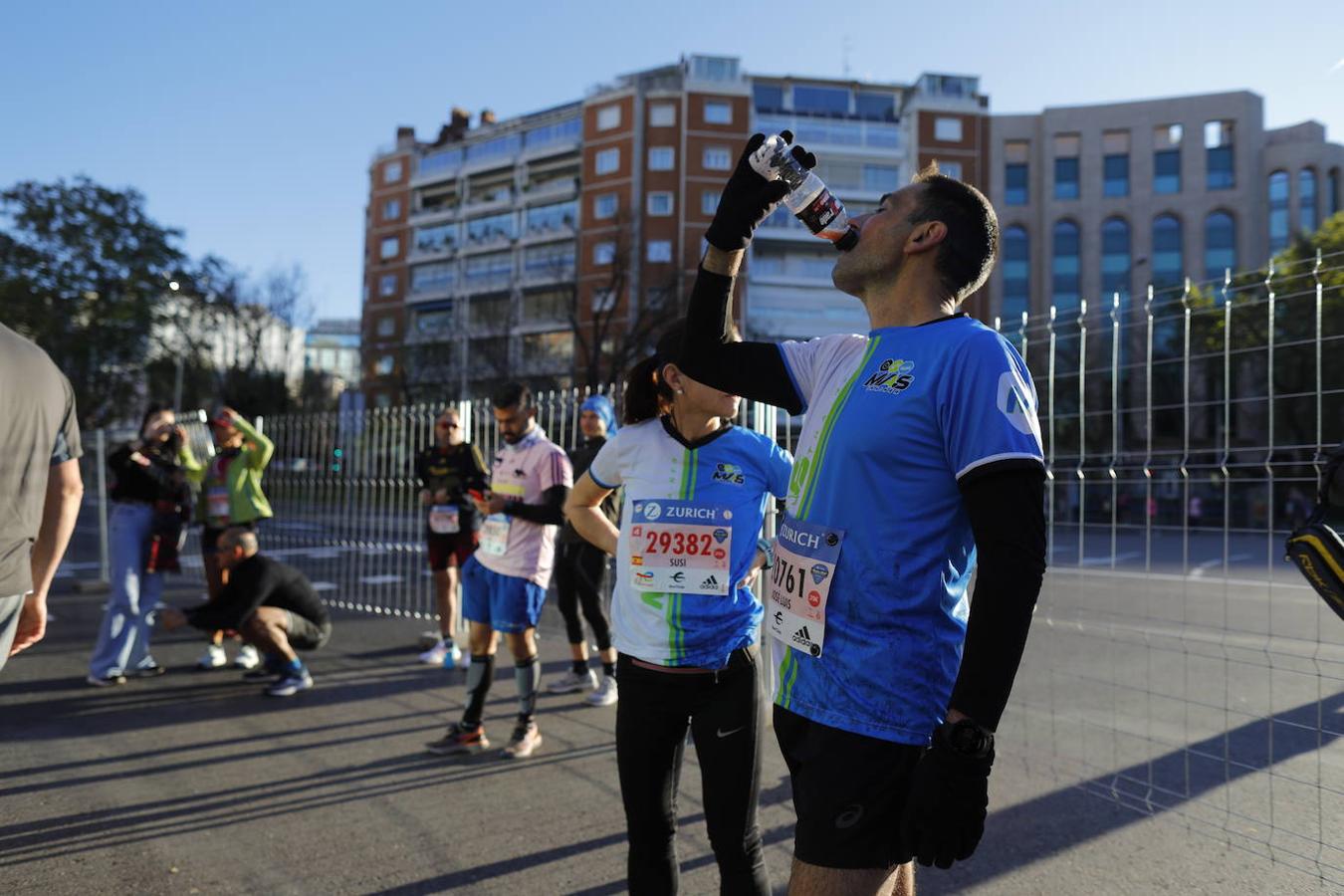 Superación, sudor y lágrimas: las mejores imágenes del maratón de Madrid 2022