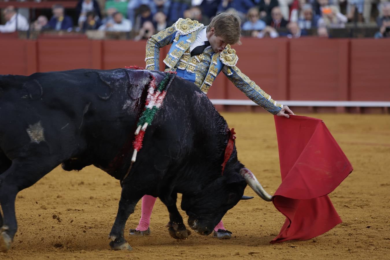 Javier Jiménez, en el coso del Baratillo. JUAN FLORES