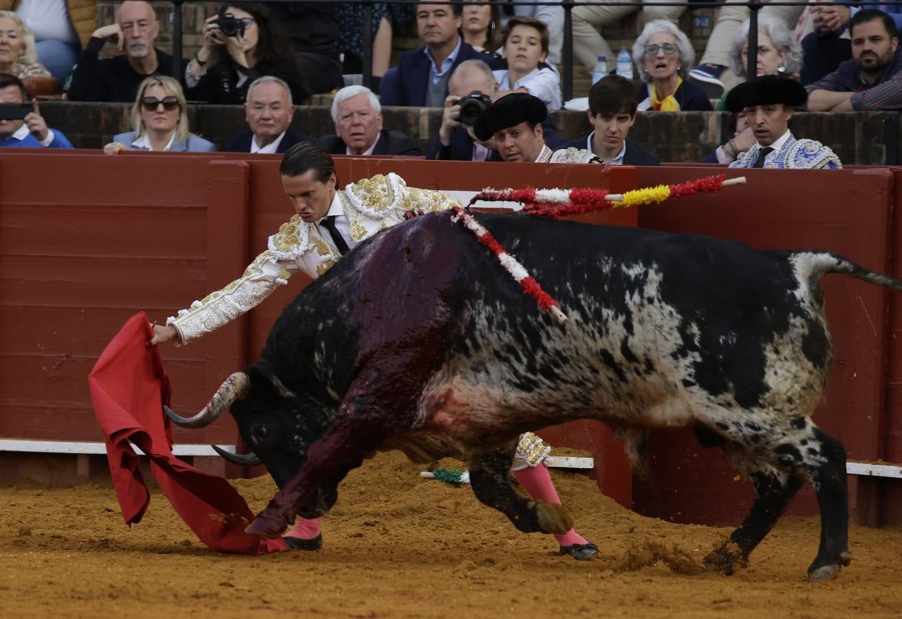 Lama de Góngora, en un momento de su faena. JUAN FLORES