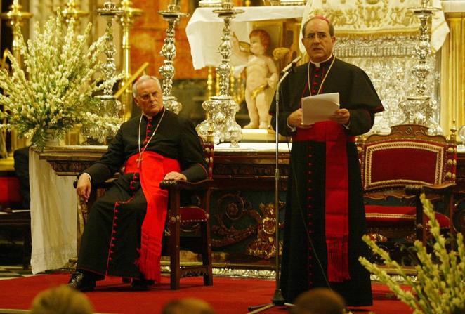 En el pregón por el 150 aniversario del dogma de la Inmaculada Concepción, en 2004