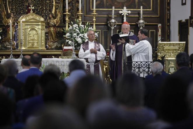 Misa por el alma de Fray Ricardo de Córdoba, en mayo de 2019, en Capuchinos