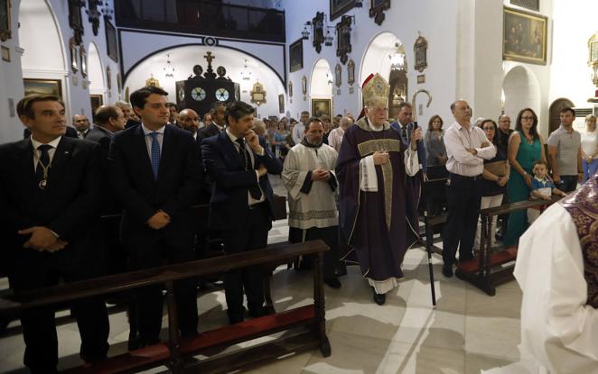 Misa por Fray Ricardo de Córdoba en Capuchinos, en mayo de 2019