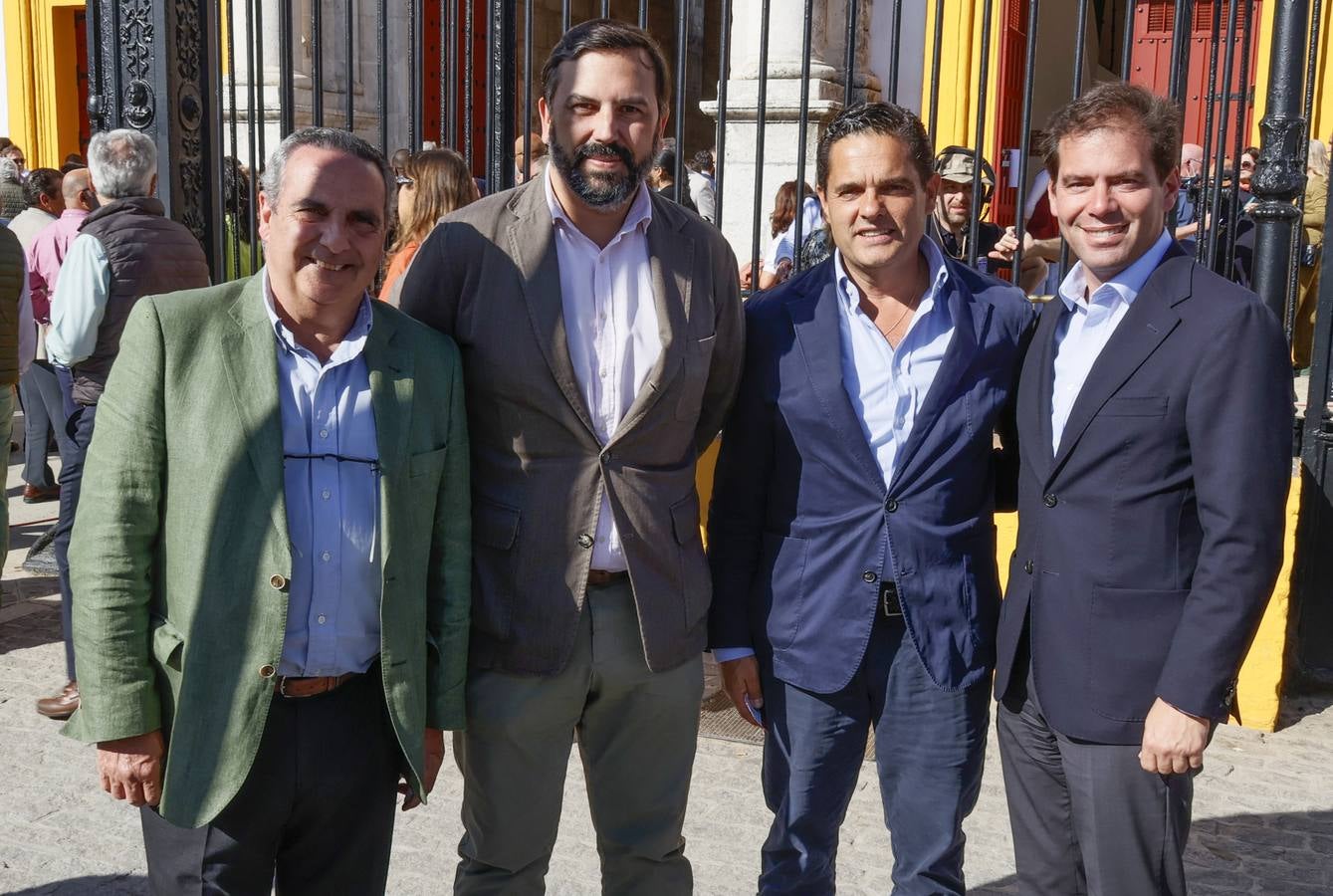 Kiko Bonilla, Alberto Montes, Alberto Gracia Perla y Antonio Gallego. MANUEL GÓMEZ